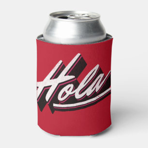 Hola text design can cooler