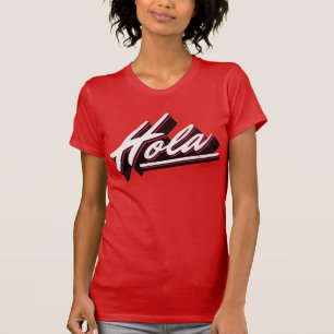 Hola text design T-Shirt