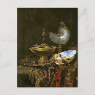 Holbein Bowl, Nautilus Cup, Goblet & Fruit Dish Postcard