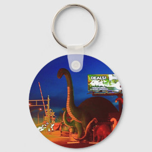 Holbrook Dinosaurs-Rte 66 Key Ring