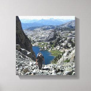 Holcomb Lake - Ansel Adams Wilderness - Sierra Canvas Print