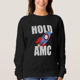 Hold Amc Stock Apes To The Moon Short Squeeze Sweatshirt