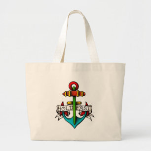 Hold Fast Large Tote Bag