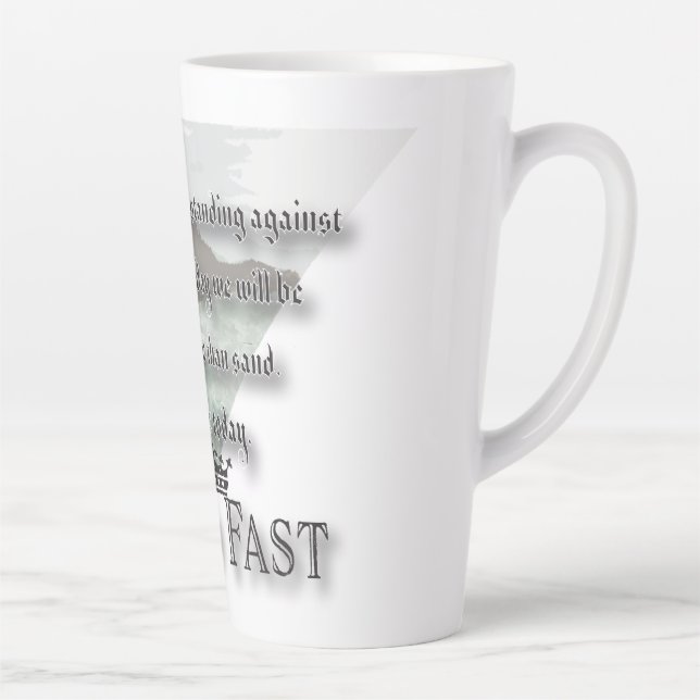 HOLD FAST LATTE MUG (Right)