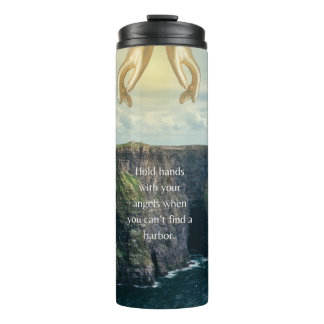 Hold Hands with Your Angels Thermal Tumbler