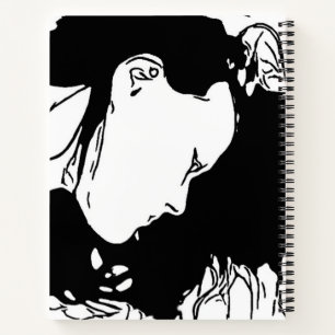 Hold Her Hair Back Notebook