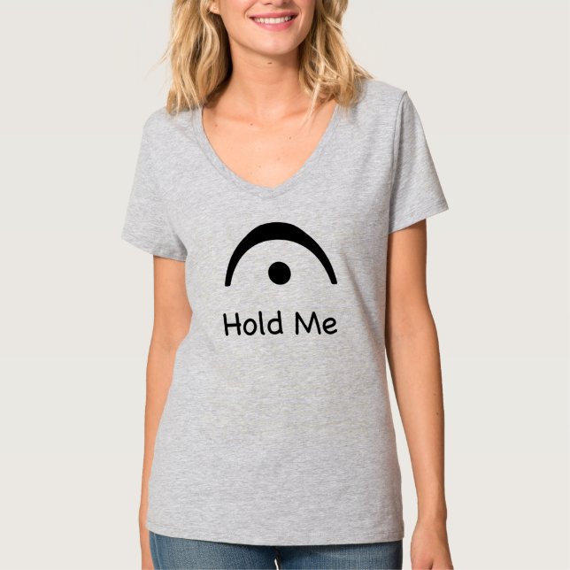 Hold Me Fermata Music Humour Musician  T-Shirt (Front)