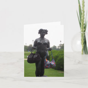 Hold my bags please? ~ Greeting / Note Card