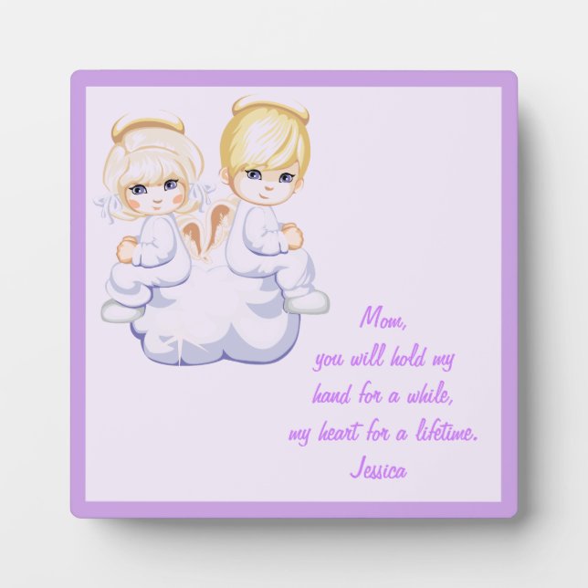 Hold My Hand - Plaque (Front)