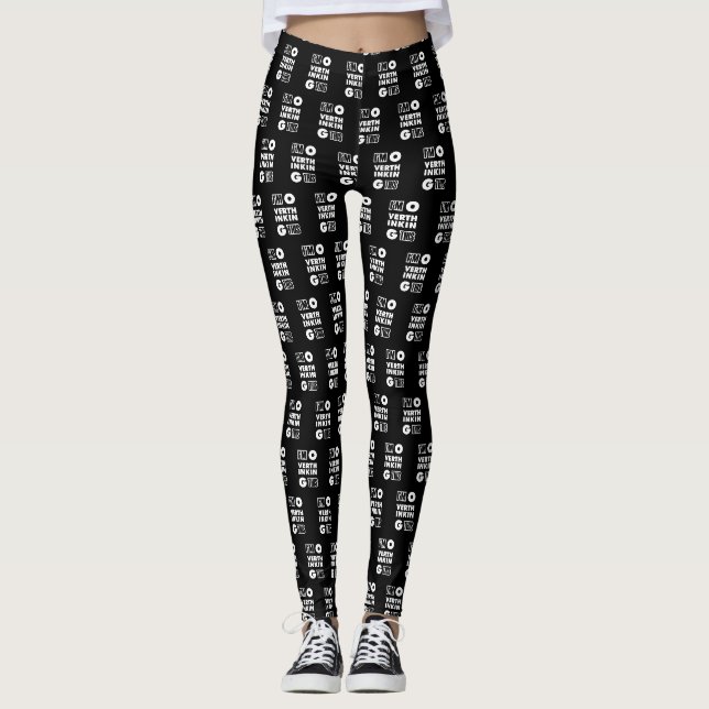 Hold On Im Overthinking This Leggings (Front)