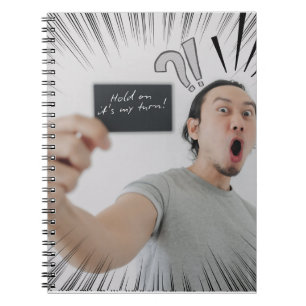 Hold On It’s My Turn! – Comic Expression Design Notebook