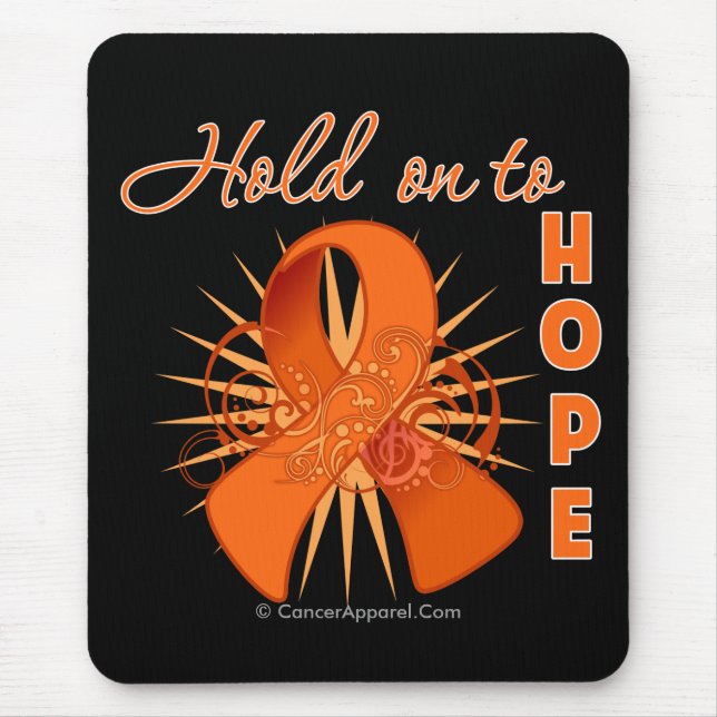 Hold on To Hope - Multiple Sclerosis Mouse Pad (Front)