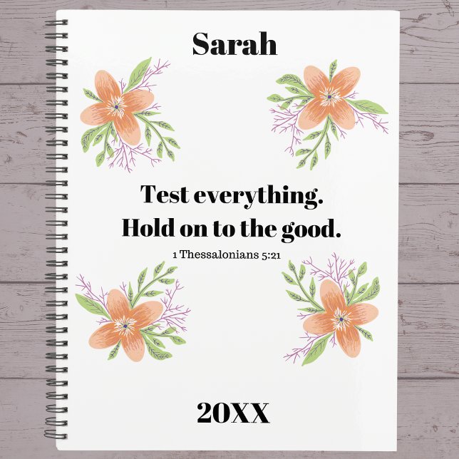 Hold On To The Good 1 Thessalonians Bible Verse Planner (Creator Uploaded)