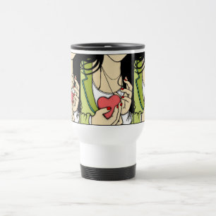 Hold On To Your Heart Travel Mug