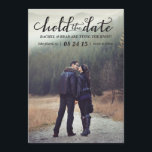 Hold the Date photo save the date card<br><div class="desc">A save the date card that features lovely type on top of your photo.</div>