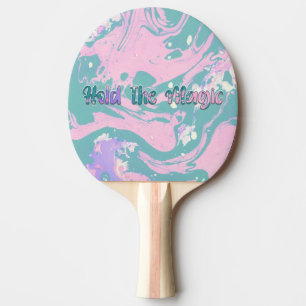Hold the Magic Ping Pong Paddle