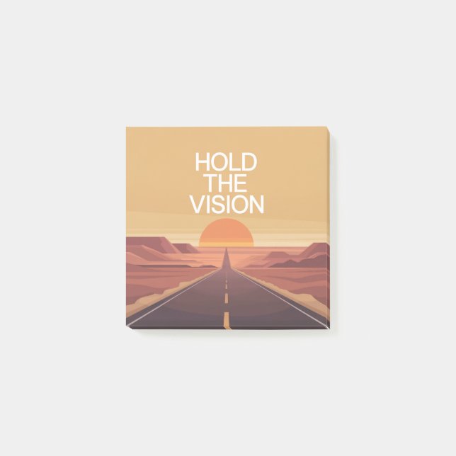 Hold The Vision Post-it Notes (Front)