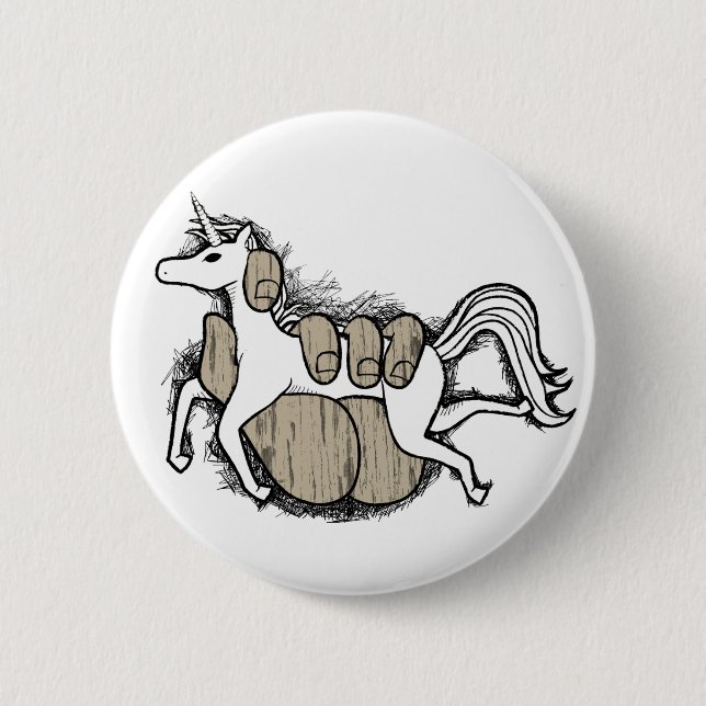 Hold tight to your dream 6 cm round badge (Front)