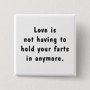 Hold Your Farts 15 Cm Square Badge