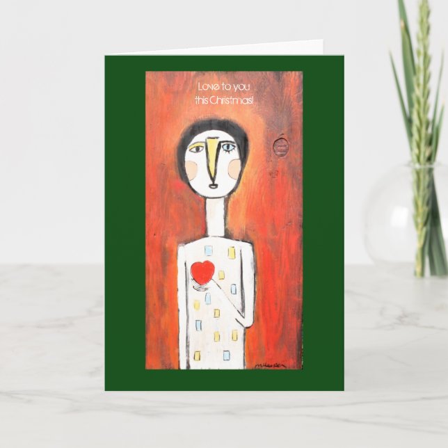 Hold your heart high Christmas card (Front)