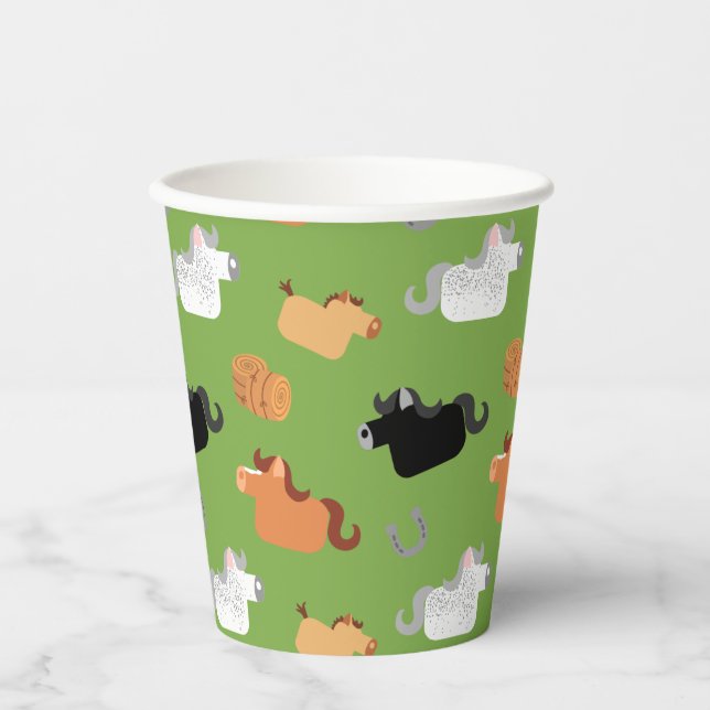 Hold Your Horses Paper Cups (Front)