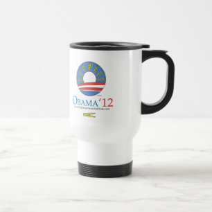 Hold Your Nose and Vote Obama 2012 Travel Mug