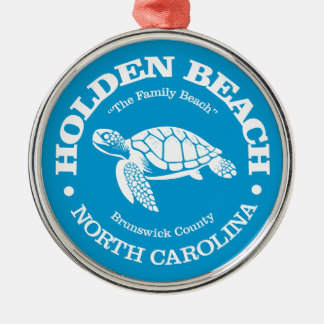 Holden Beach (sea turtle) Metal Tree Decoration