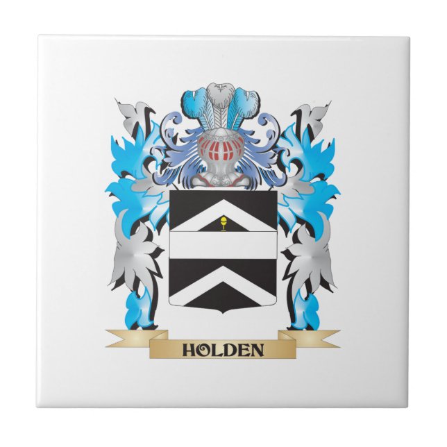 Holden Coat of Arms - Family Crest Tile (Front)
