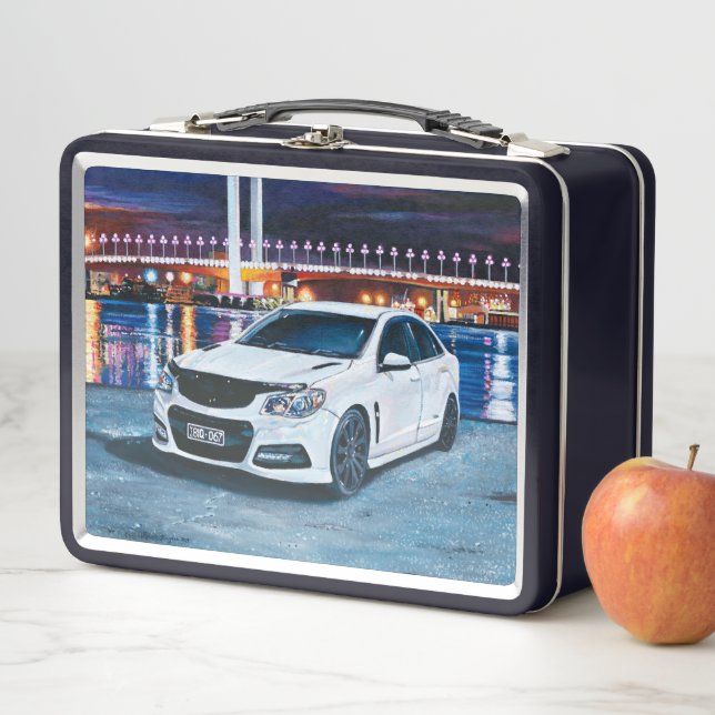 Holden VF SV6 - Metal Lunch Box (In Situ)