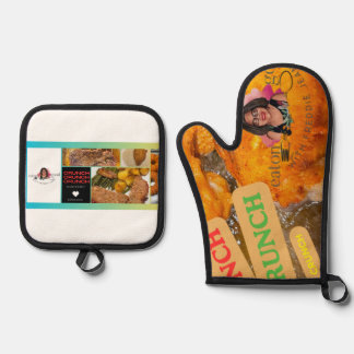 Holders Oven Mitt & Pot Holder Set