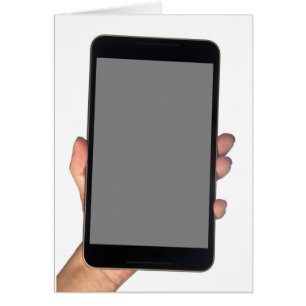 Holding a phablet
