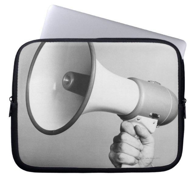 Holding Hand Laptop Sleeve (Front)