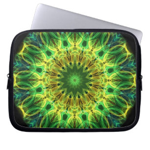 Holding Hands Kaleidoscope Laptop Sleeve