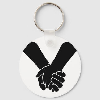 Holding Hands Key Ring