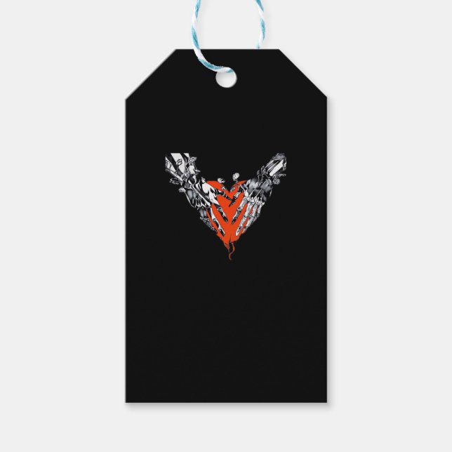Holding Heart Classic Gift Tags (Front)