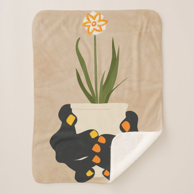 Holding Hope Sherpa Blanket (Front)