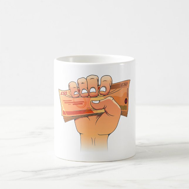 Holding Money Coffee Mug (Creator Uploaded)