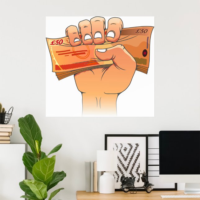 Holding Money Poster (Creator Uploaded)