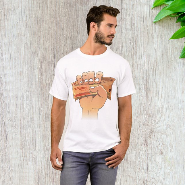 Holding Money T-Shirt (Creator Uploaded)