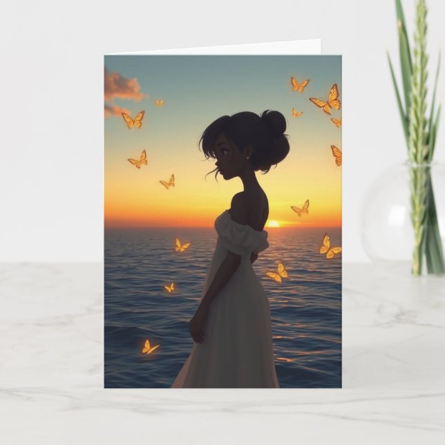 Holding Space for your Grief Sympathy  Card (Front)