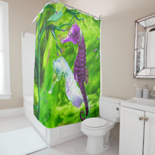 Holding Tails Shower Curtain