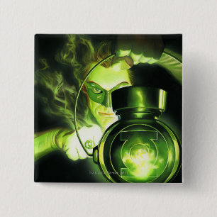 Holding the Green Lantern 15 Cm Square Badge