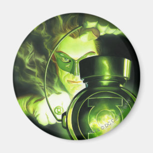 Holding the Green Lantern Magnet