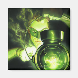 Holding the Green Lantern Magnet