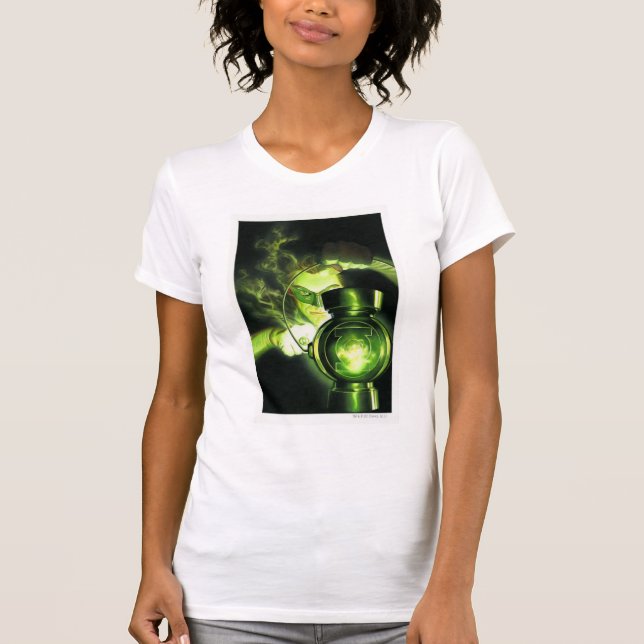 Holding the Green Lantern T-Shirt (Front)