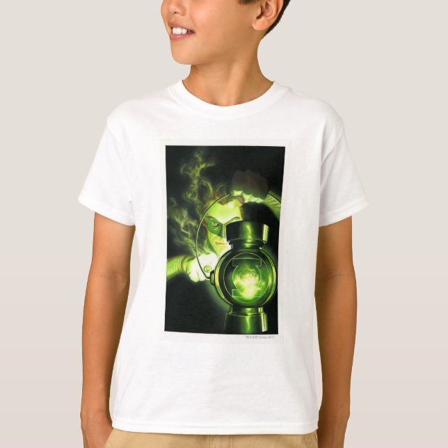 Holding the Green Lantern T-Shirt (Front)