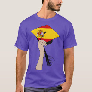 Holding the Square Academic Cap Spain T-Shirt