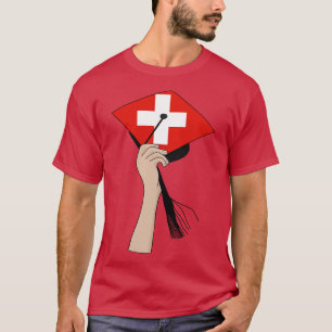 Holding the Square Academic Switzerland T-Shirt