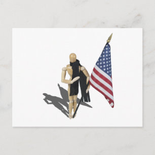 HoldingAmericanFlagHandHeart090912.png Postcard