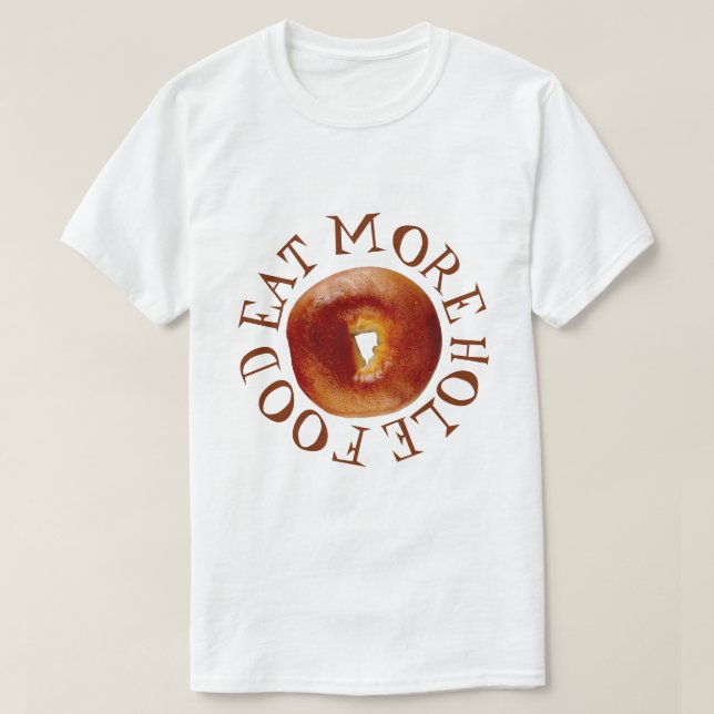 Hole Food T-Shirt (Design Front)
